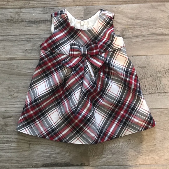 The Children's Place Other - Children’s Place plaid baby jumper dress